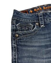 Rock Revival Flared Jeans (XS)