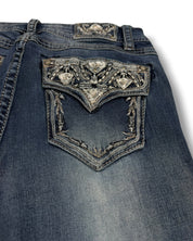 Y2K Flared Jeans (S)