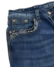 Y2K Flared Jeans (S)