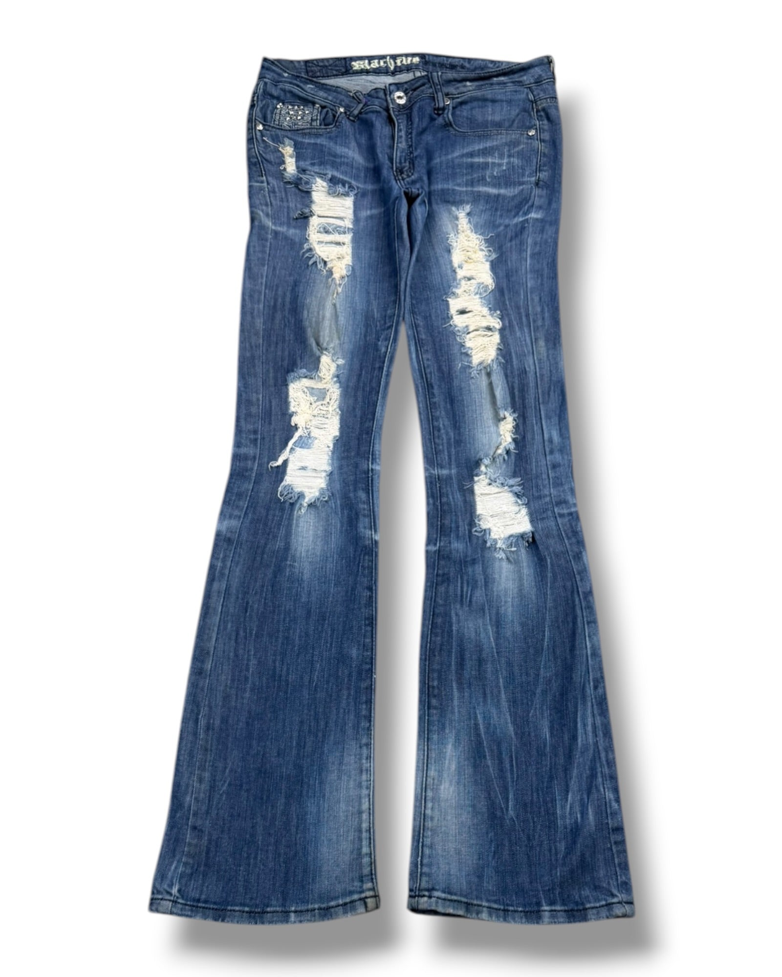 Y2K Flared Jeans (M)