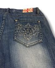 Y2K Flared Jeans (M)