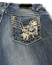 Y2K Flared Jeans (M)