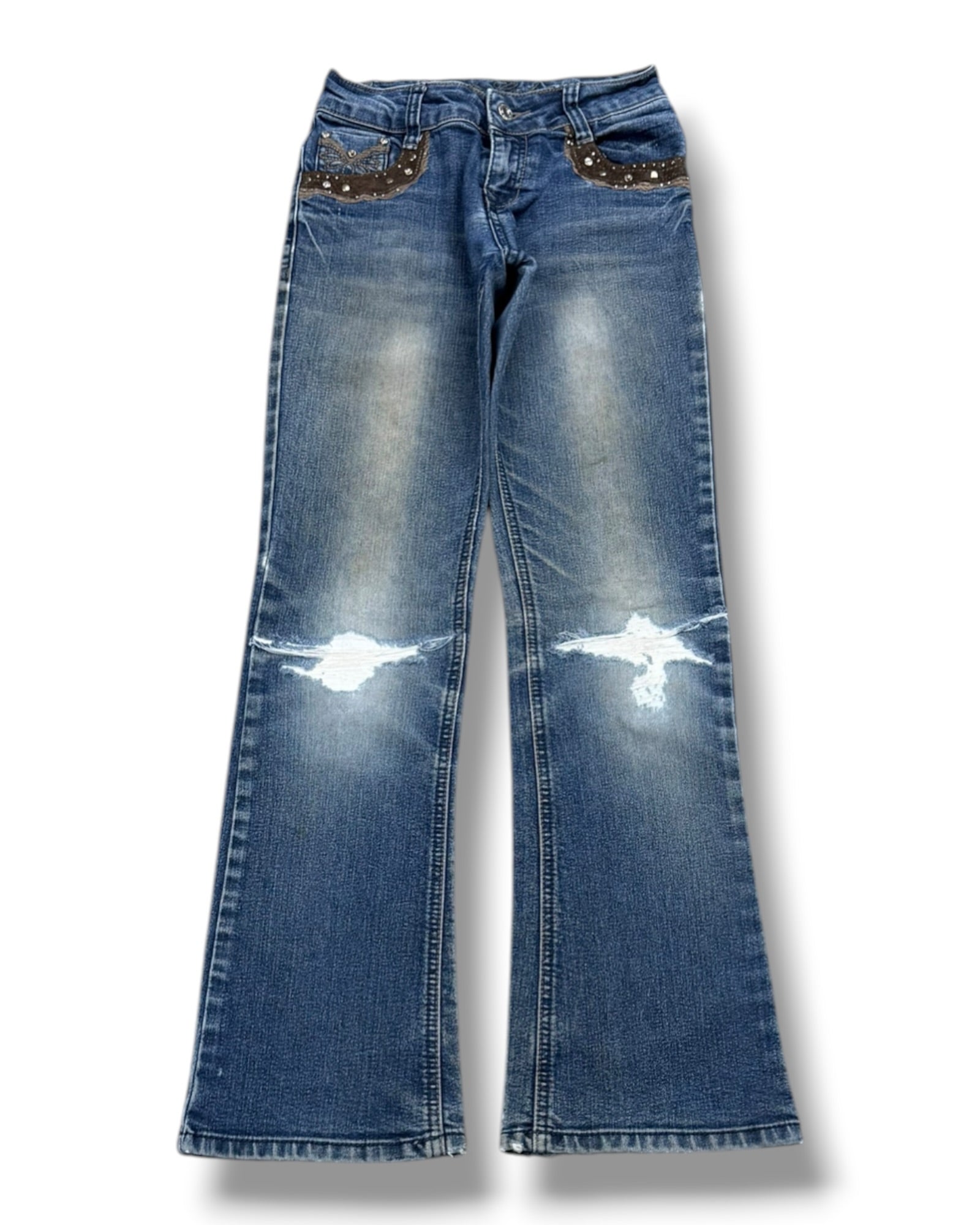 Y2K Flared Jeans (XS)