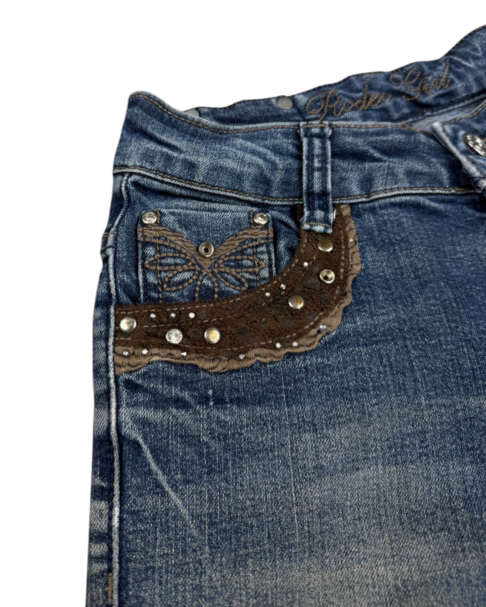Y2K Flared Jeans (XS)