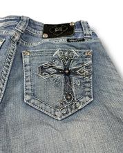 Miss Me Flared Jeans (XS)