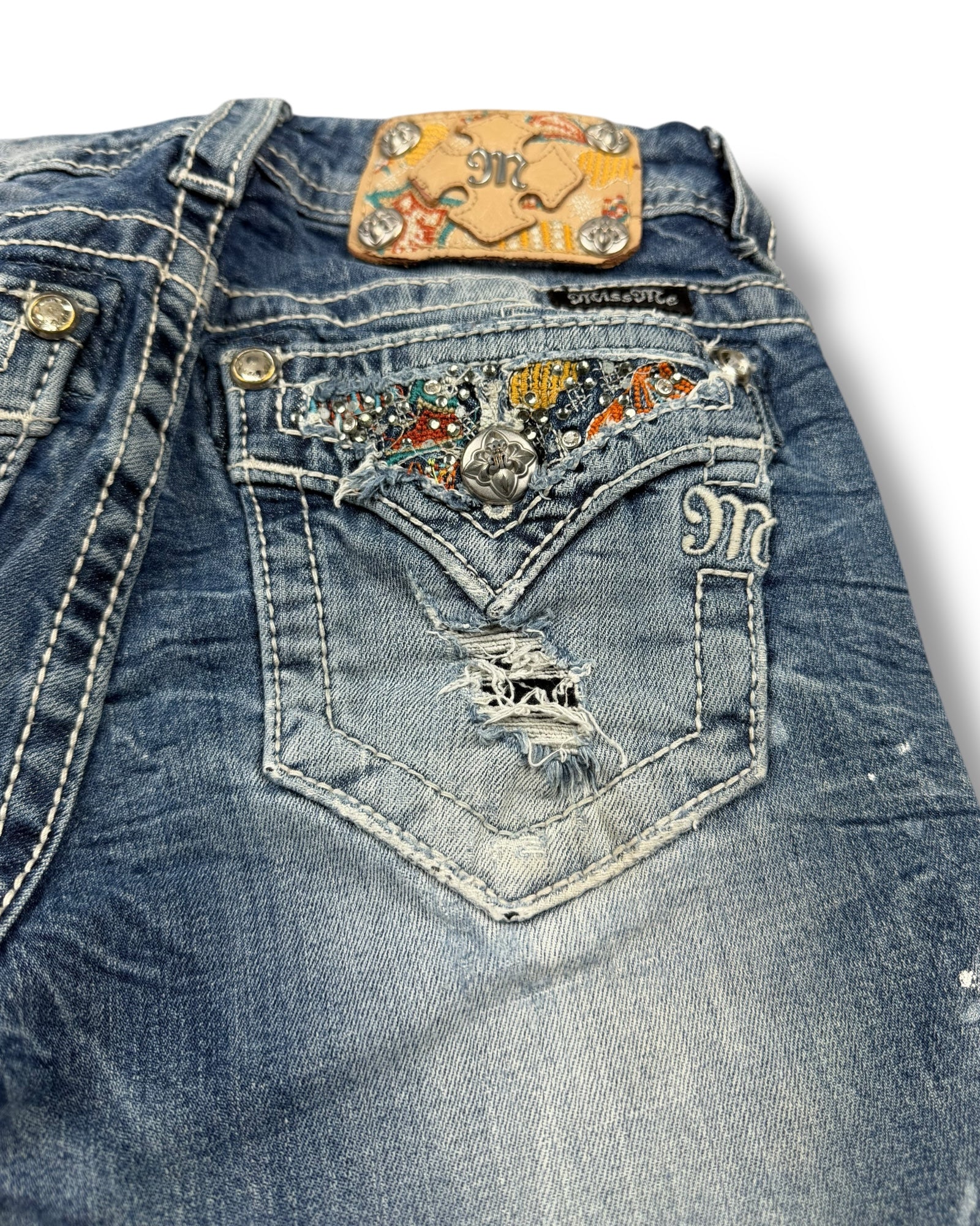 Miss Me Flared Jeans (XS)