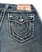 True Religion Flared Jeans (XS)