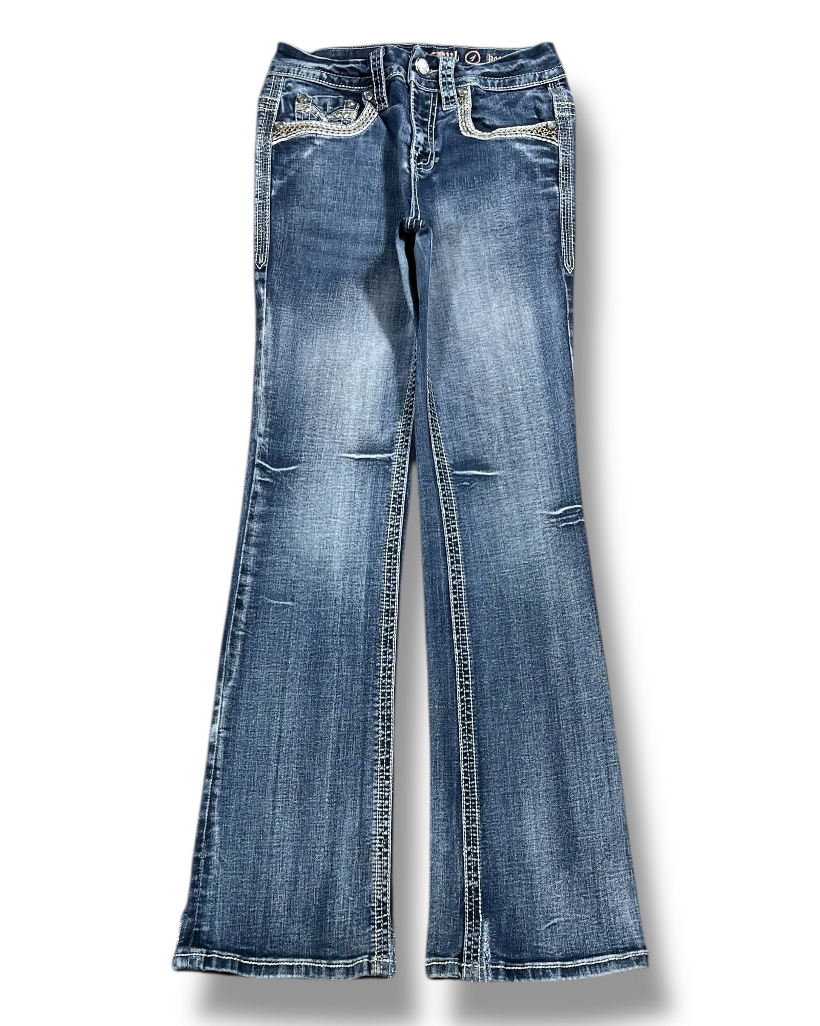 Y2K Flared Jeans (XS)
