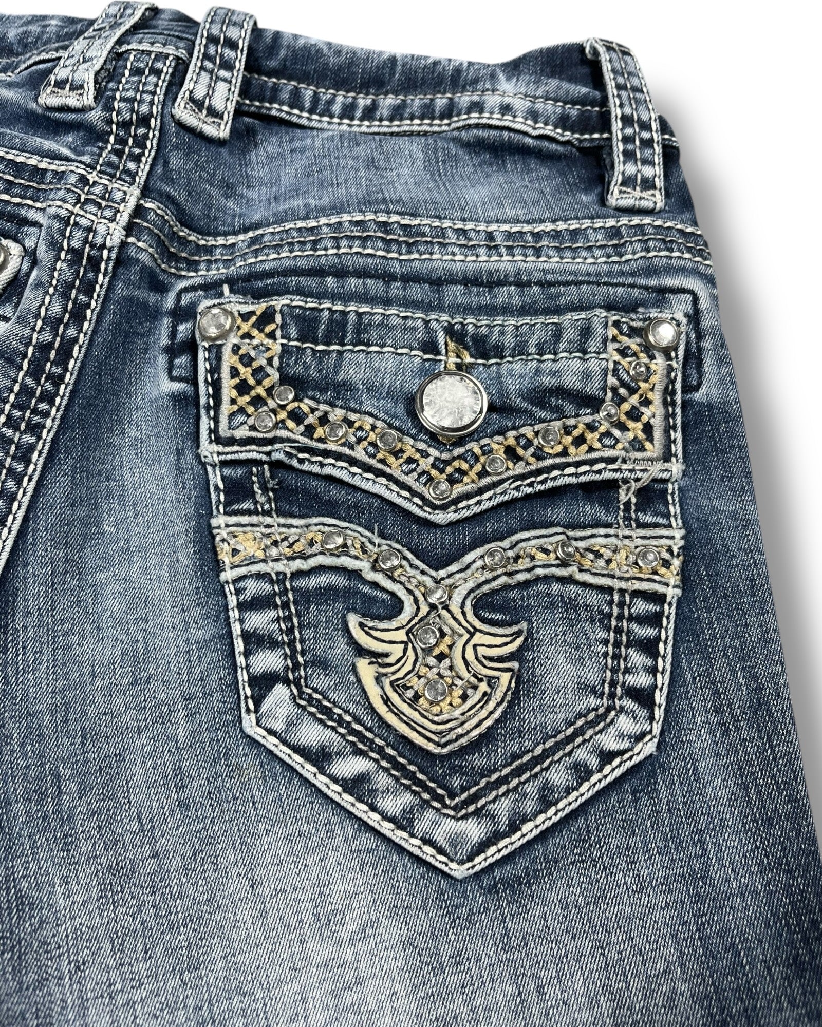 Y2K Flared Jeans (XS)