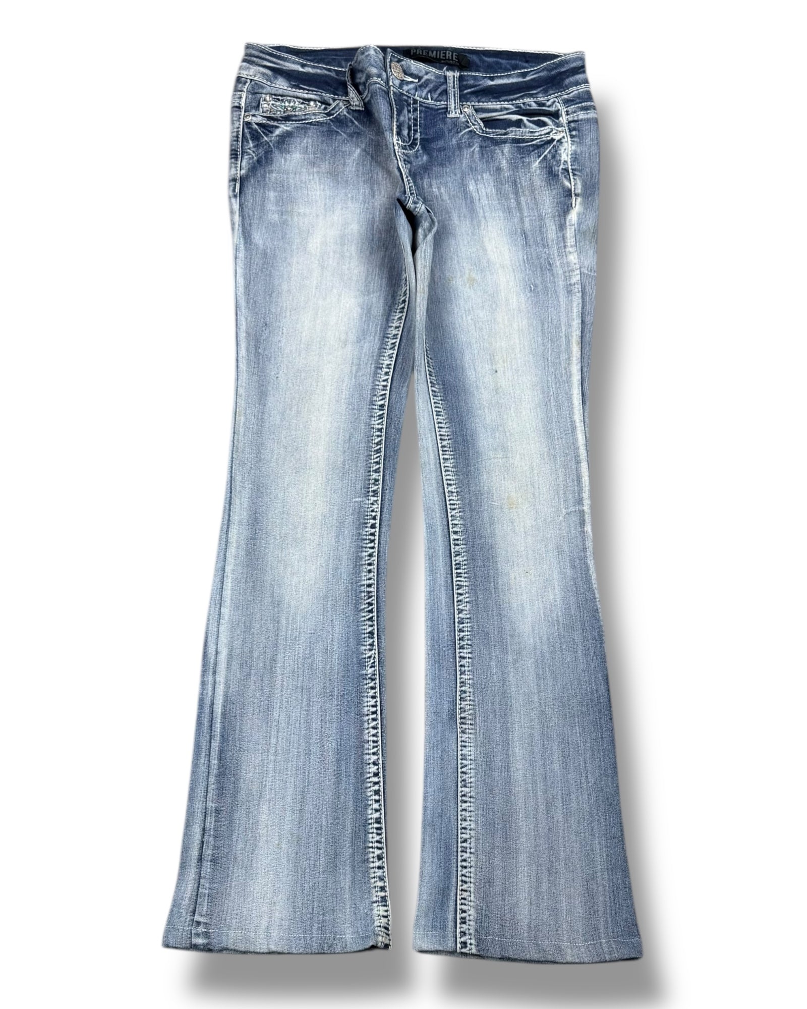 Y2K Flared Jeans (S)