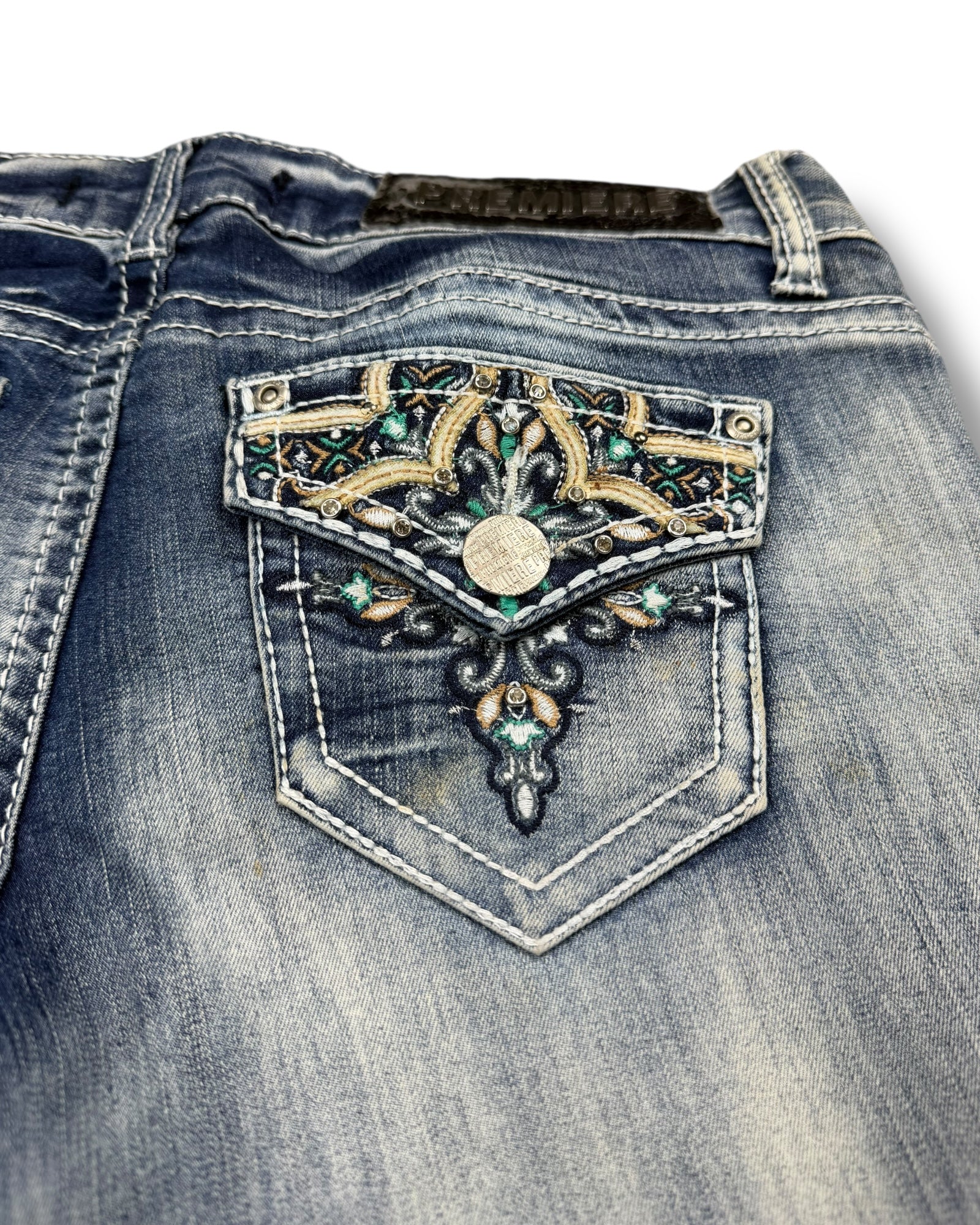 Y2K Flared Jeans (S)