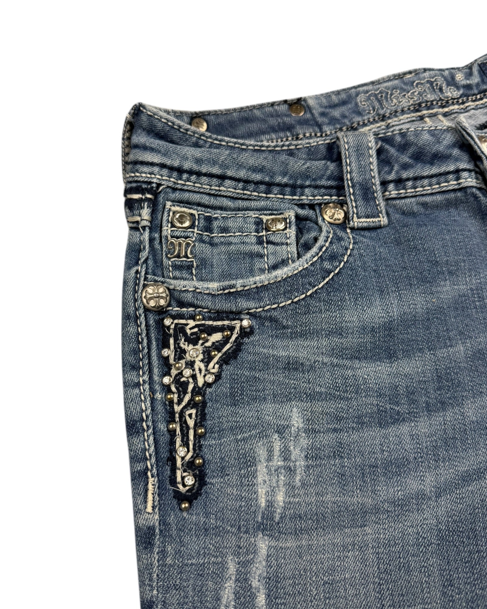 Miss Me Flared Jeans (XS)