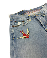 Y2K Flared Jeans (S)