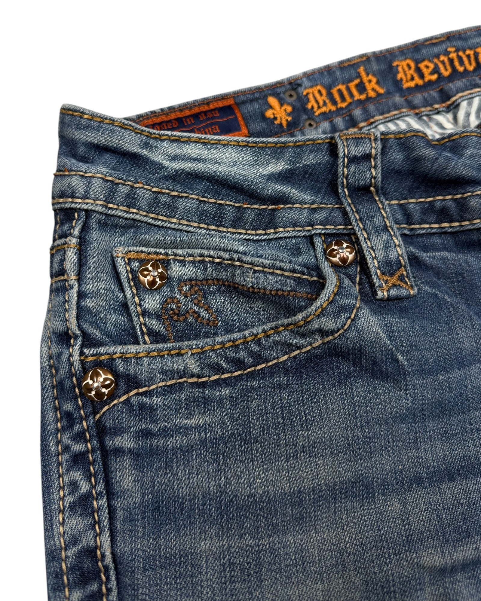 Rock Revival Flared Jeans (S)