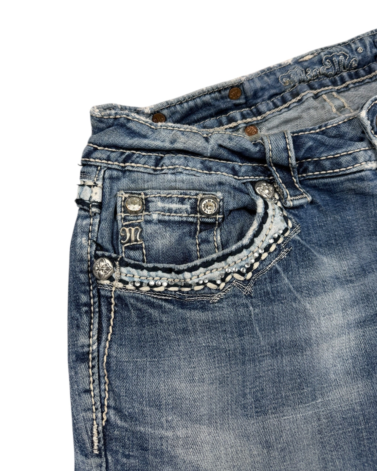 Miss Me Flared Jeans (XS)