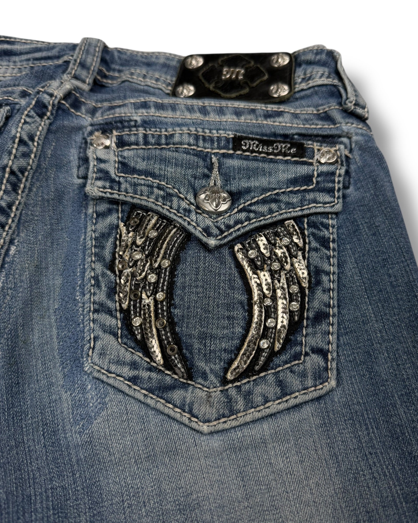 Miss Me Flared Jeans (XS)