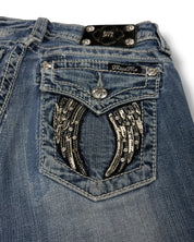Miss Me Flared Jeans (XS)