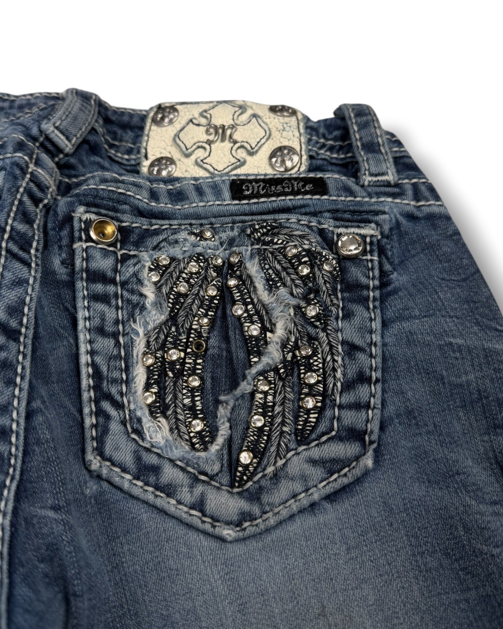 Miss Me Flared Jeans (XS)