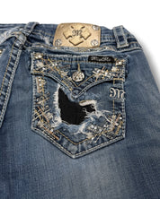 Miss Me Flared Jeans (XS)