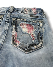Miss Me Flared Jeans (XS)
