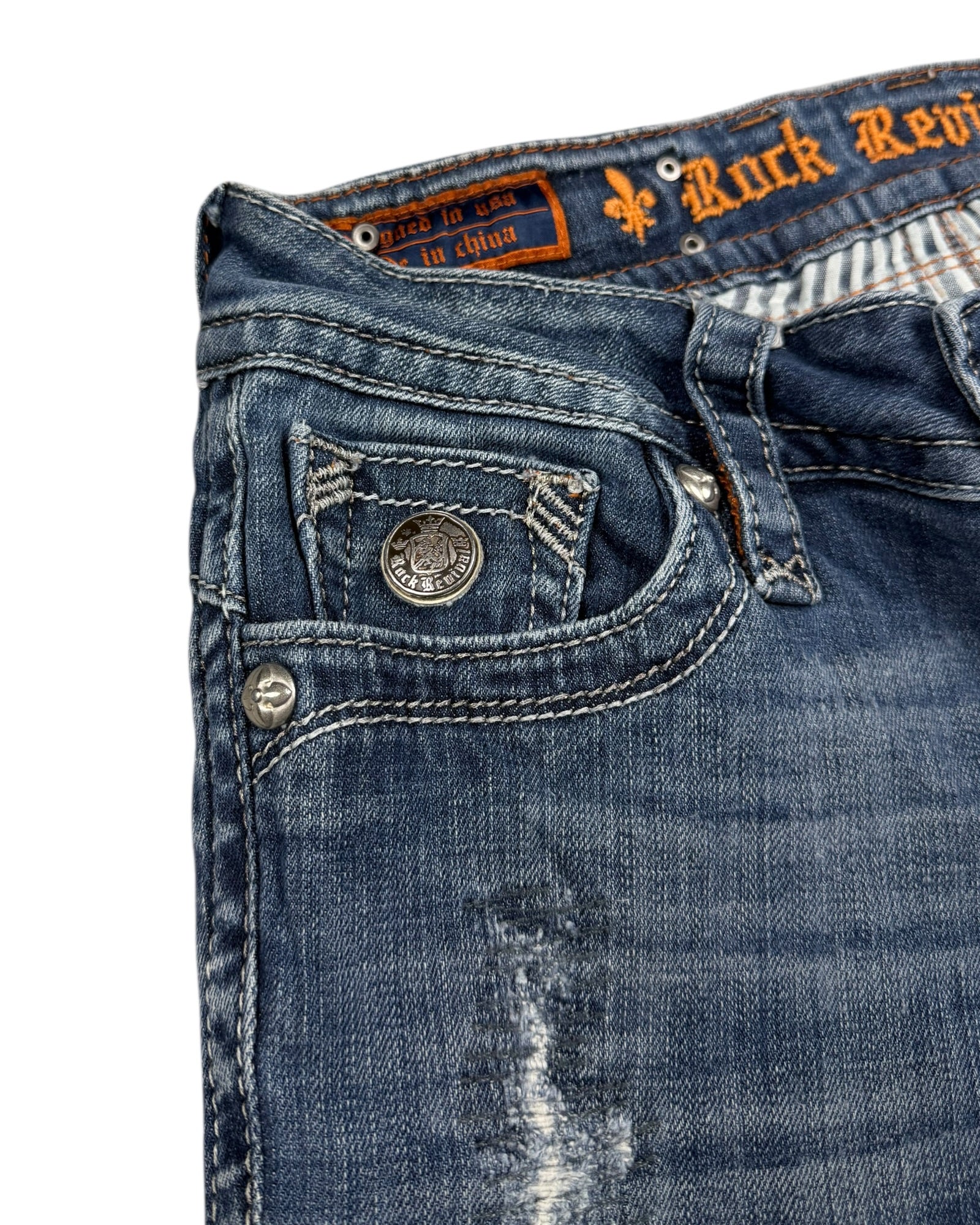 Rock Revival Flared Jeans (S)