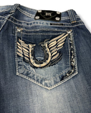 Miss Me Flared Jeans (S)