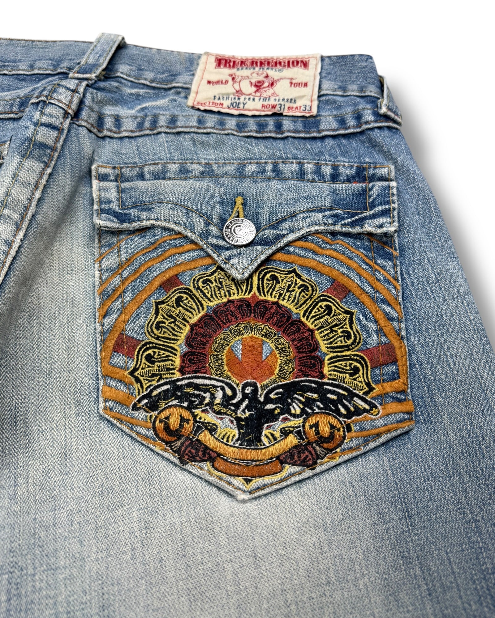 True Religion Flared Jeans (M)