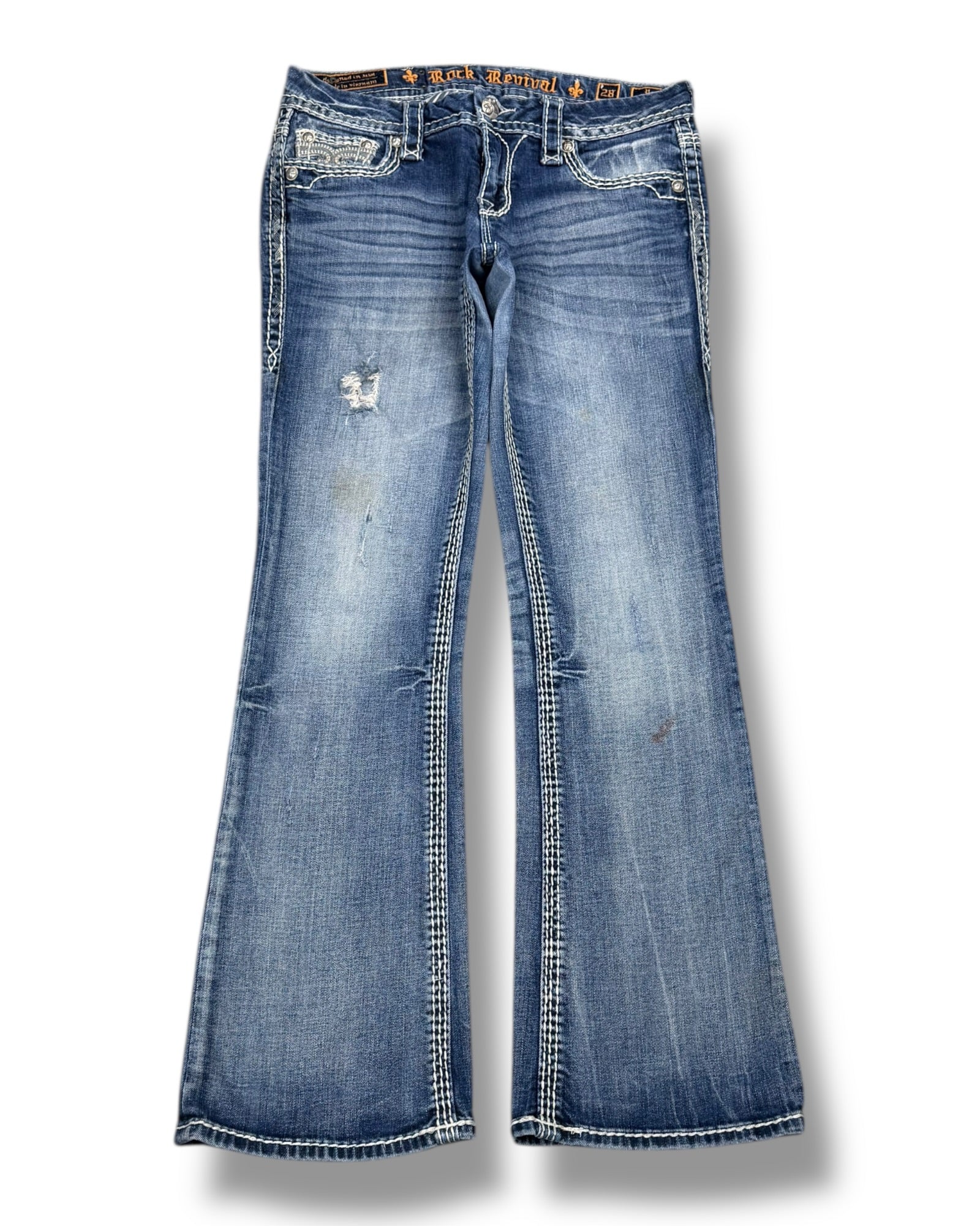 Rock Revival Flared Jeans (S)