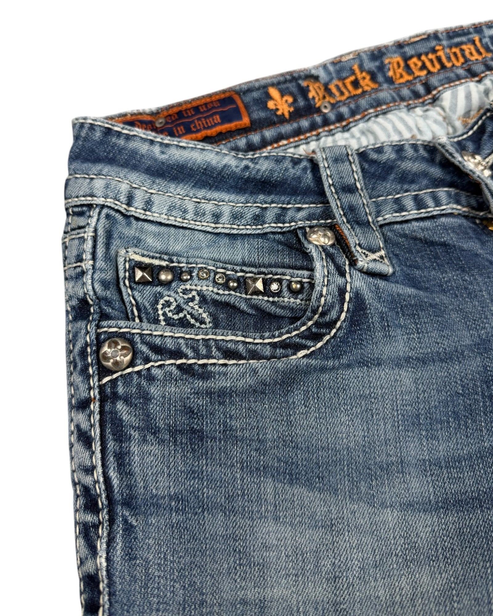 Rock Revival Flared Jeans (XS)