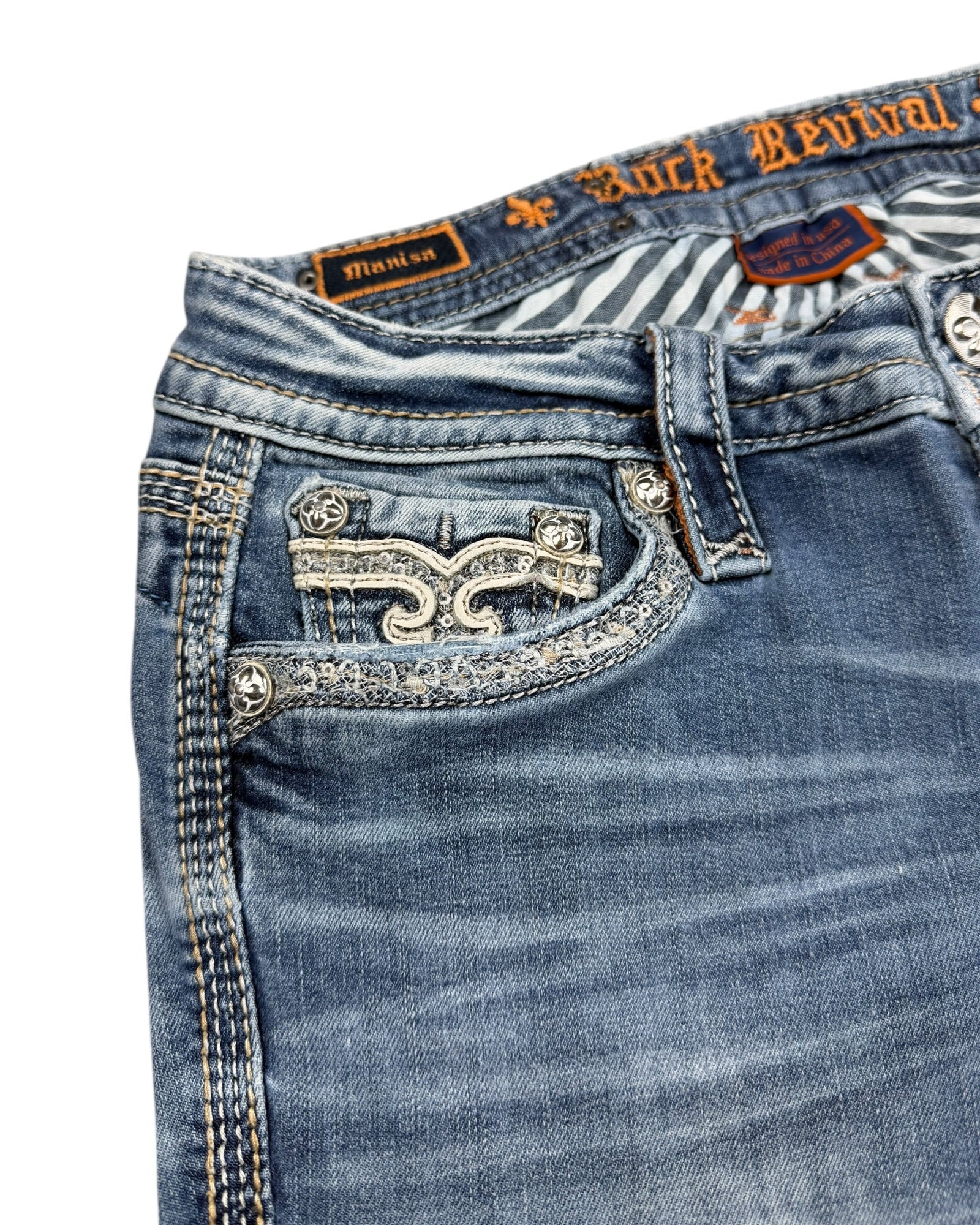 Rock Revival Flared Jeans (XS)