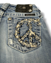 Miss Me Flared Jeans (XS)
