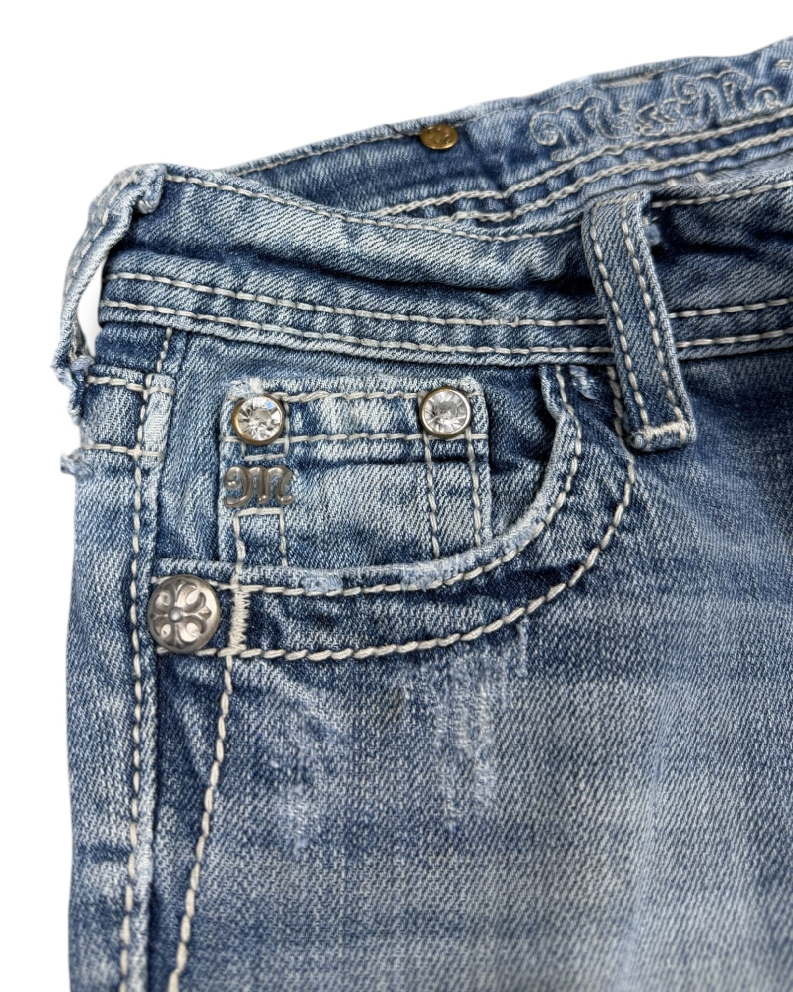 Miss Me Flared Jeans (XS)