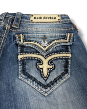 Rock Revival Flared Jeans (S)