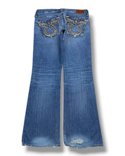 Y2K Flared Jeans (S)