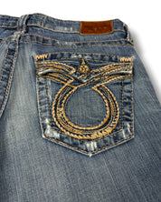 Y2K Flared Jeans (S)