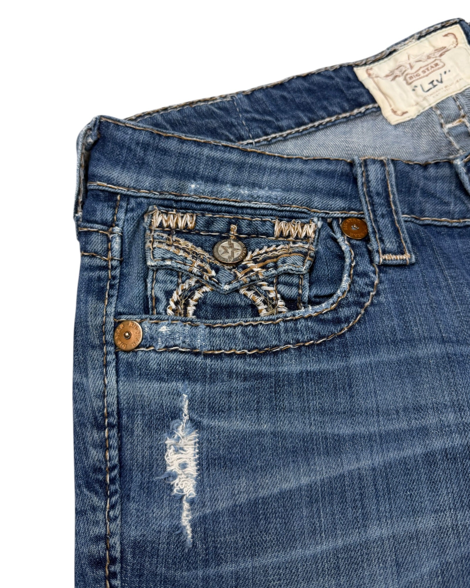 Y2K Flared Jeans (S)