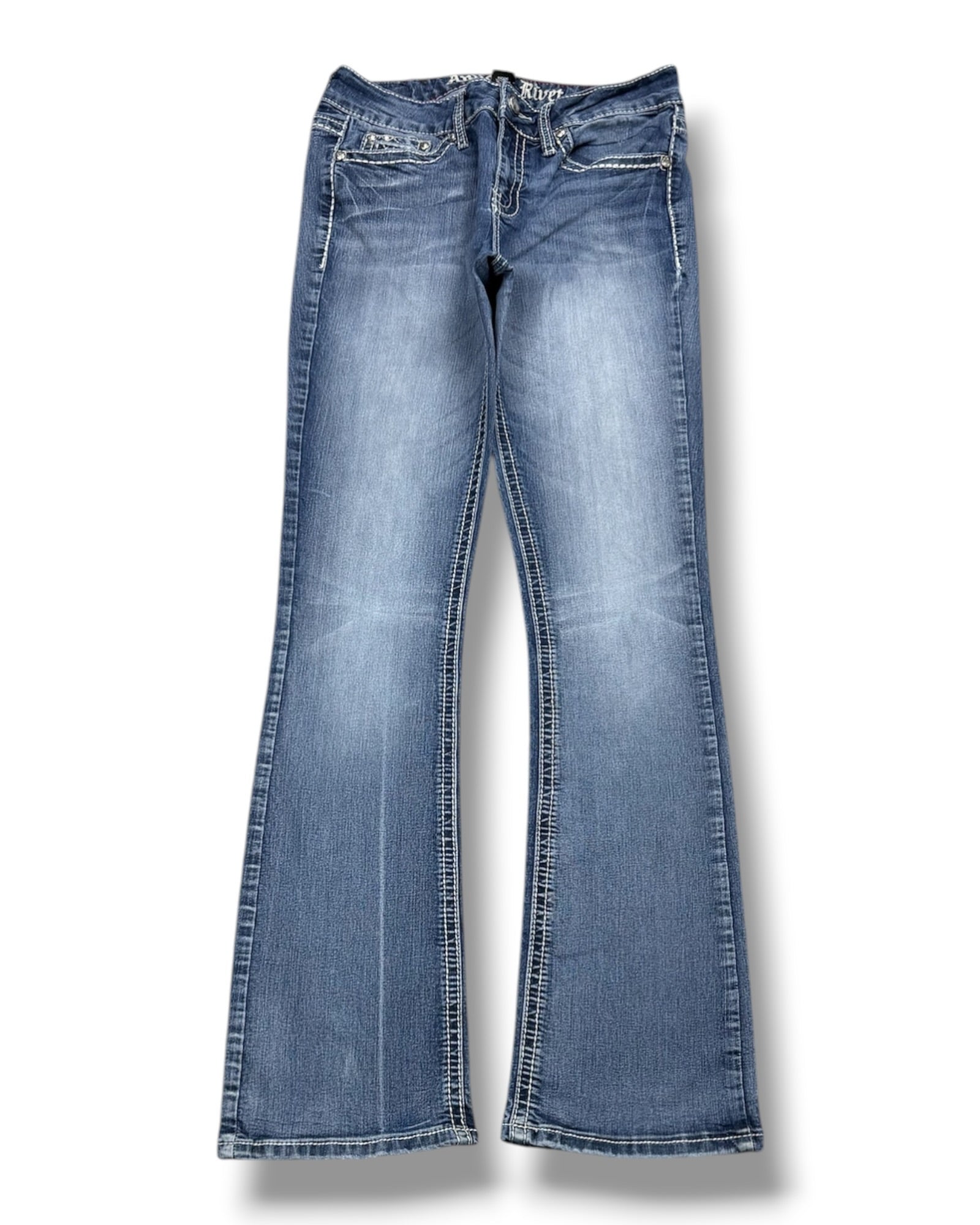 Y2K Flared Jeans (S)