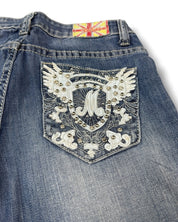 Y2K Flared Jeans (XS)