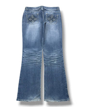 Y2K Flared Jeans (M)