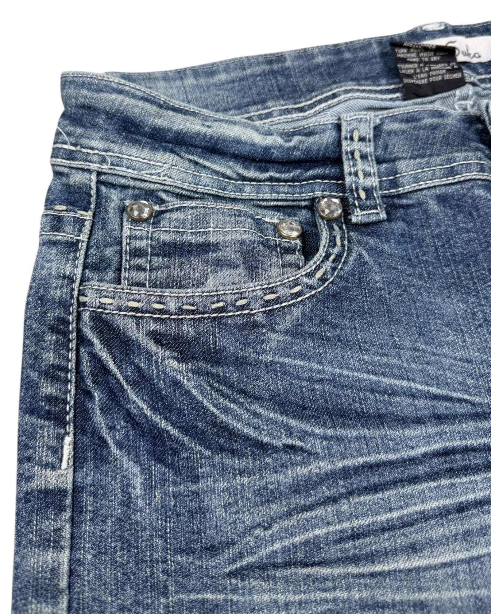 Y2K Flared Jeans (M)