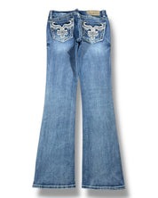 Y2K Flared Jeans (XS)