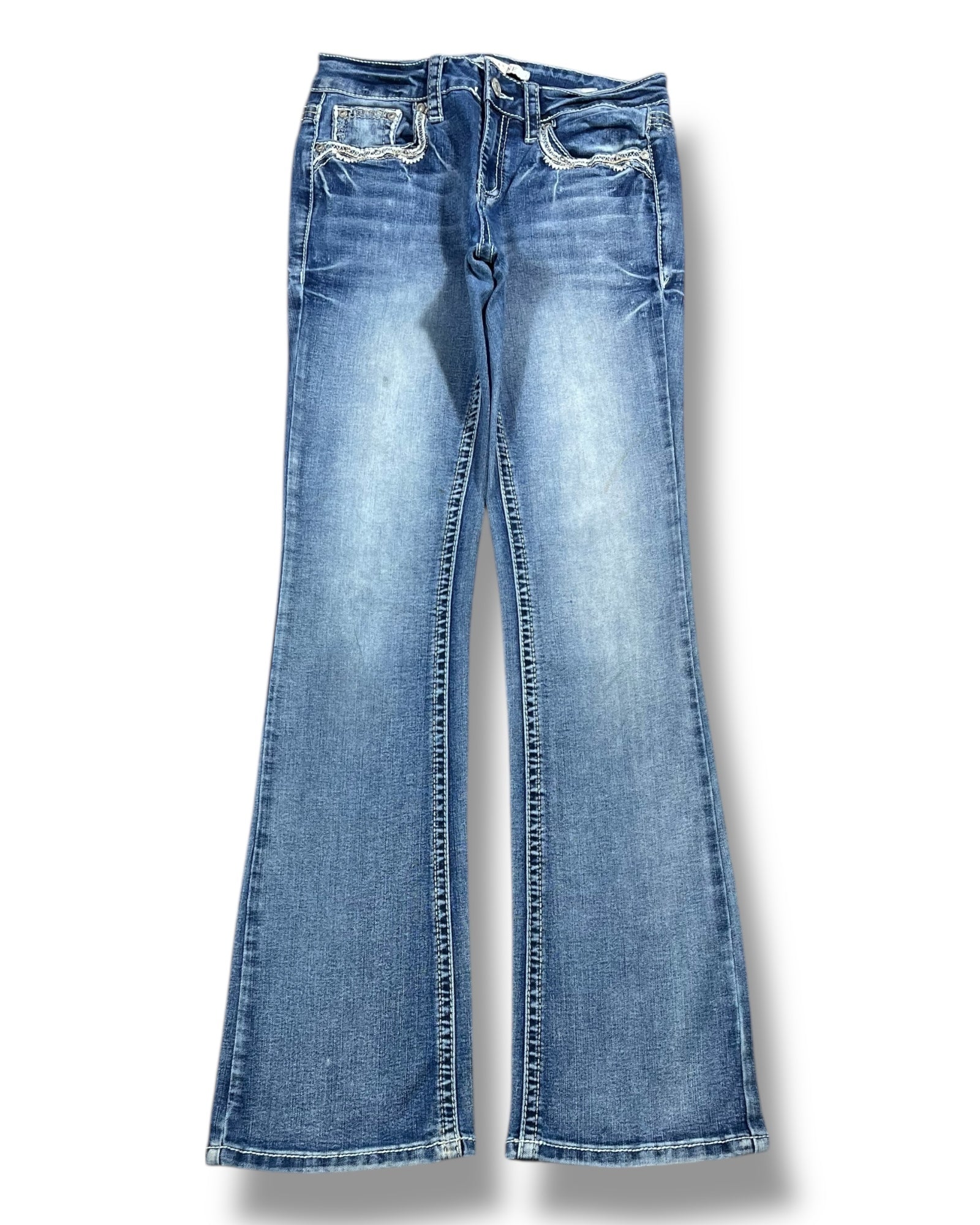 Y2K Flared Jeans (XS)