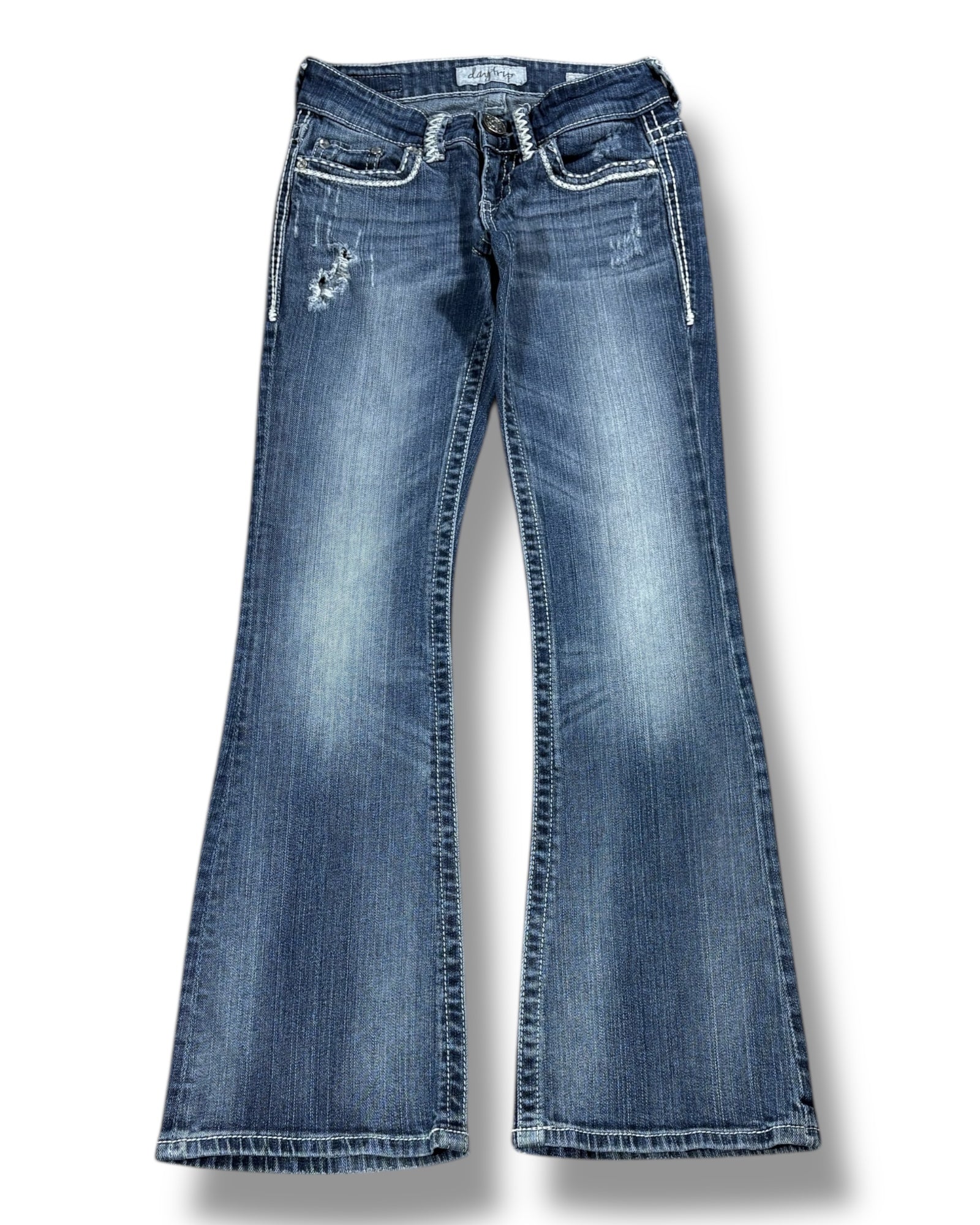 Y2K Flared Jeans (XS)
