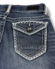 Y2K Flared Jeans (XS)
