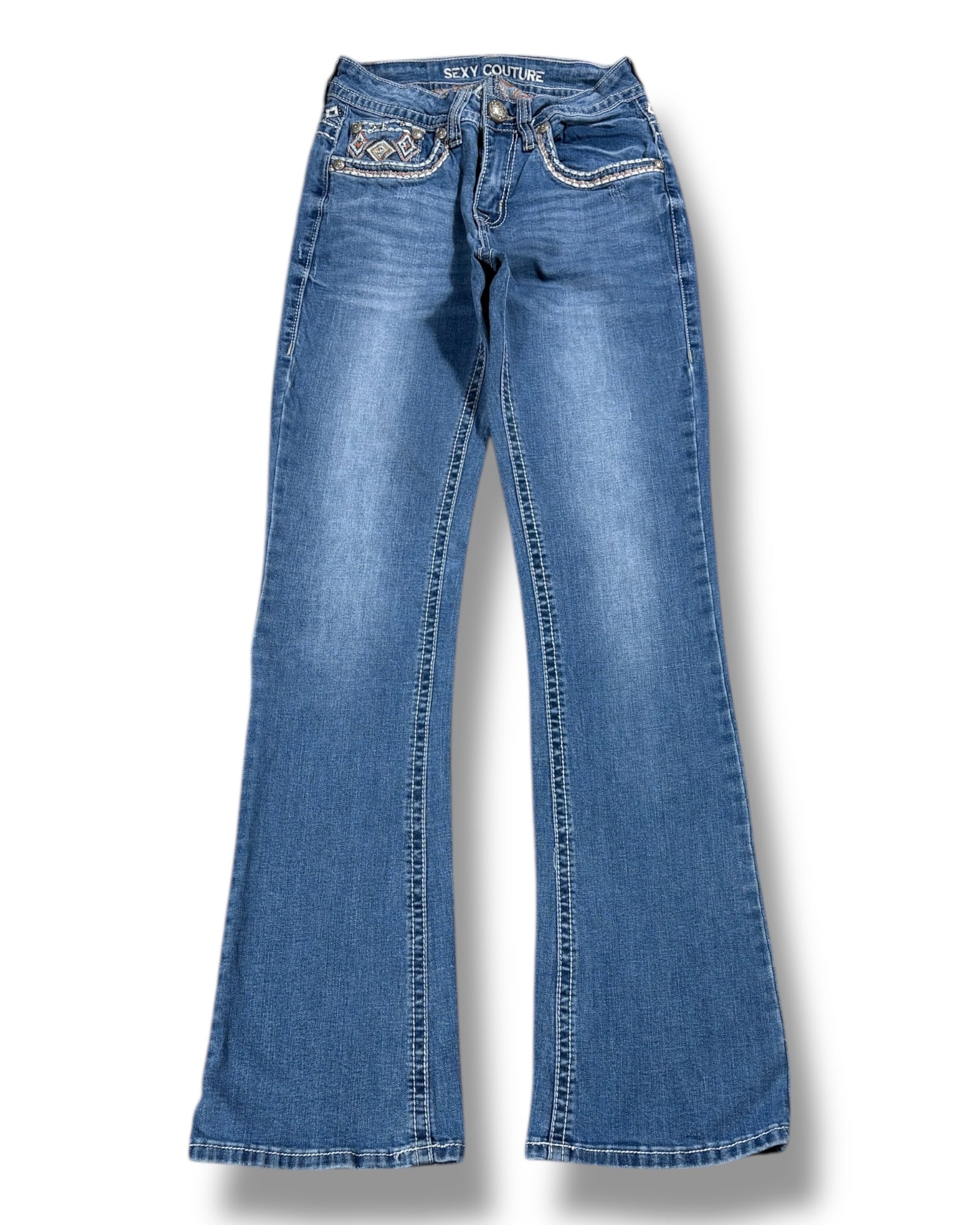 Y2K Flared Jeans (XS)