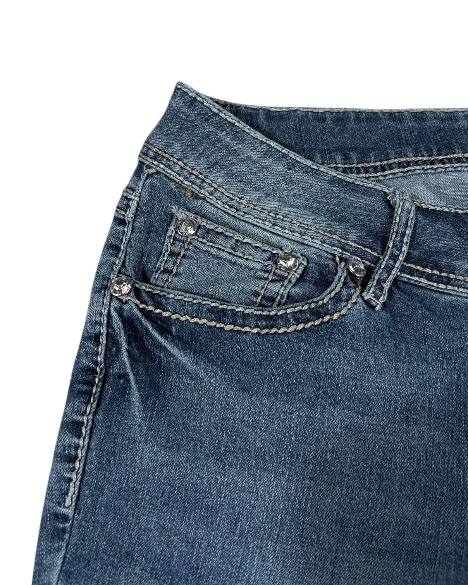 Y2K Flared Jeans (M)