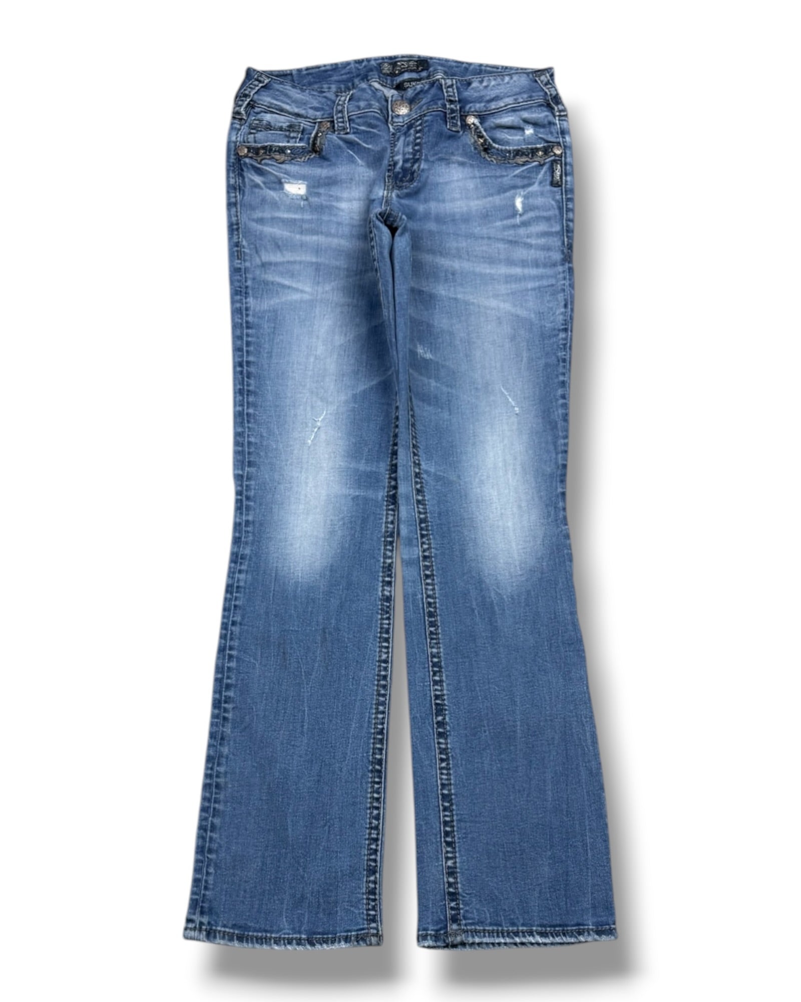 Y2K Flared Jeans (XS)