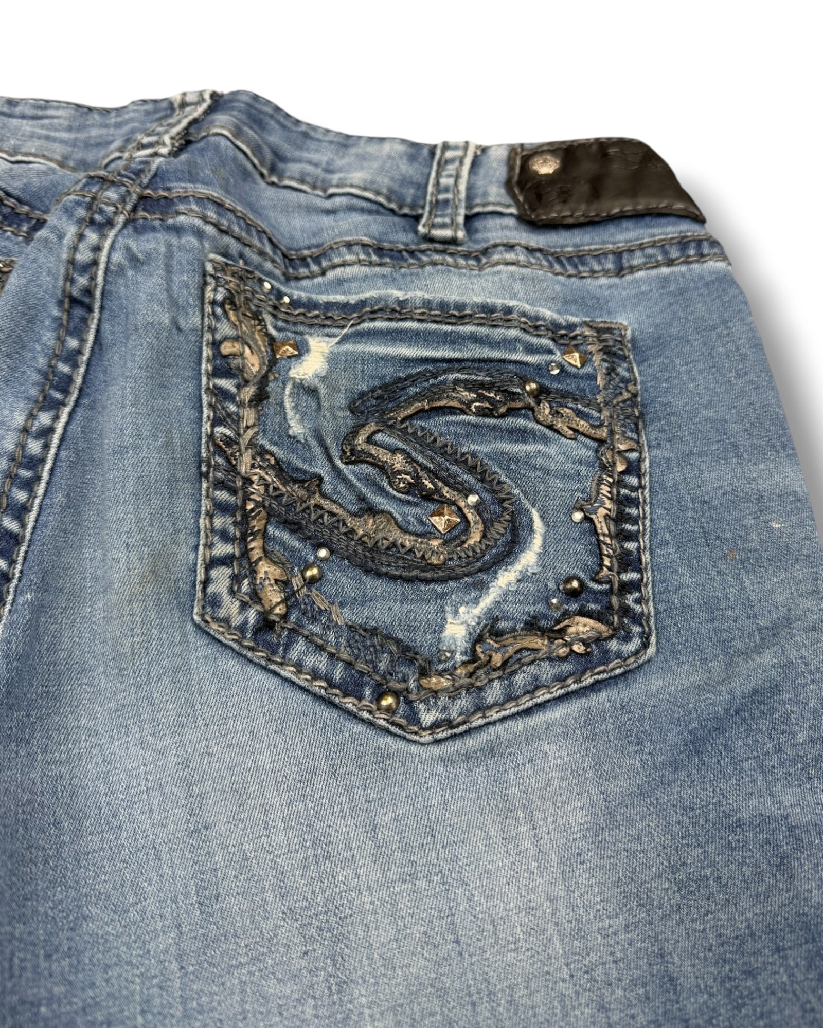 Y2K Flared Jeans (XS)