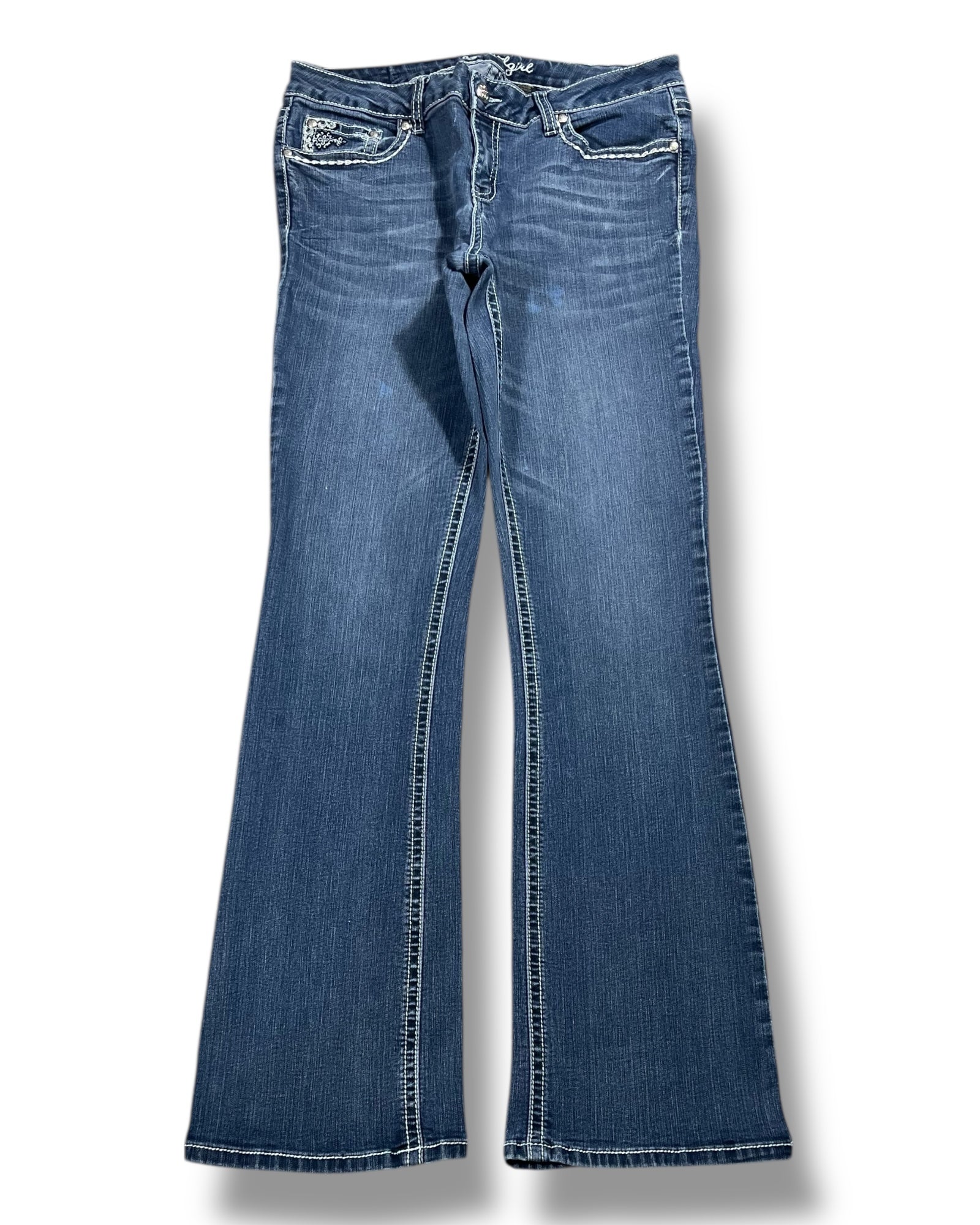Y2K Flared Jeans (S)