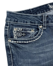 Y2K Flared Jeans (S)